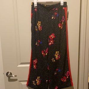 BP. Wide leg printed pants